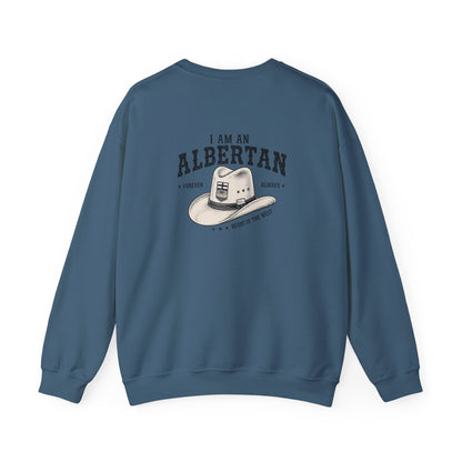 I Am Albertan (On the Back) Unisex Sweatshirt