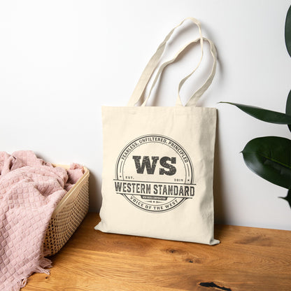 Vintage Western Standard Tote Bag