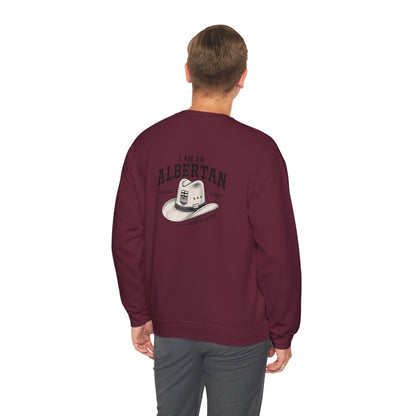 I Am Albertan (On the Back) Unisex Sweatshirt