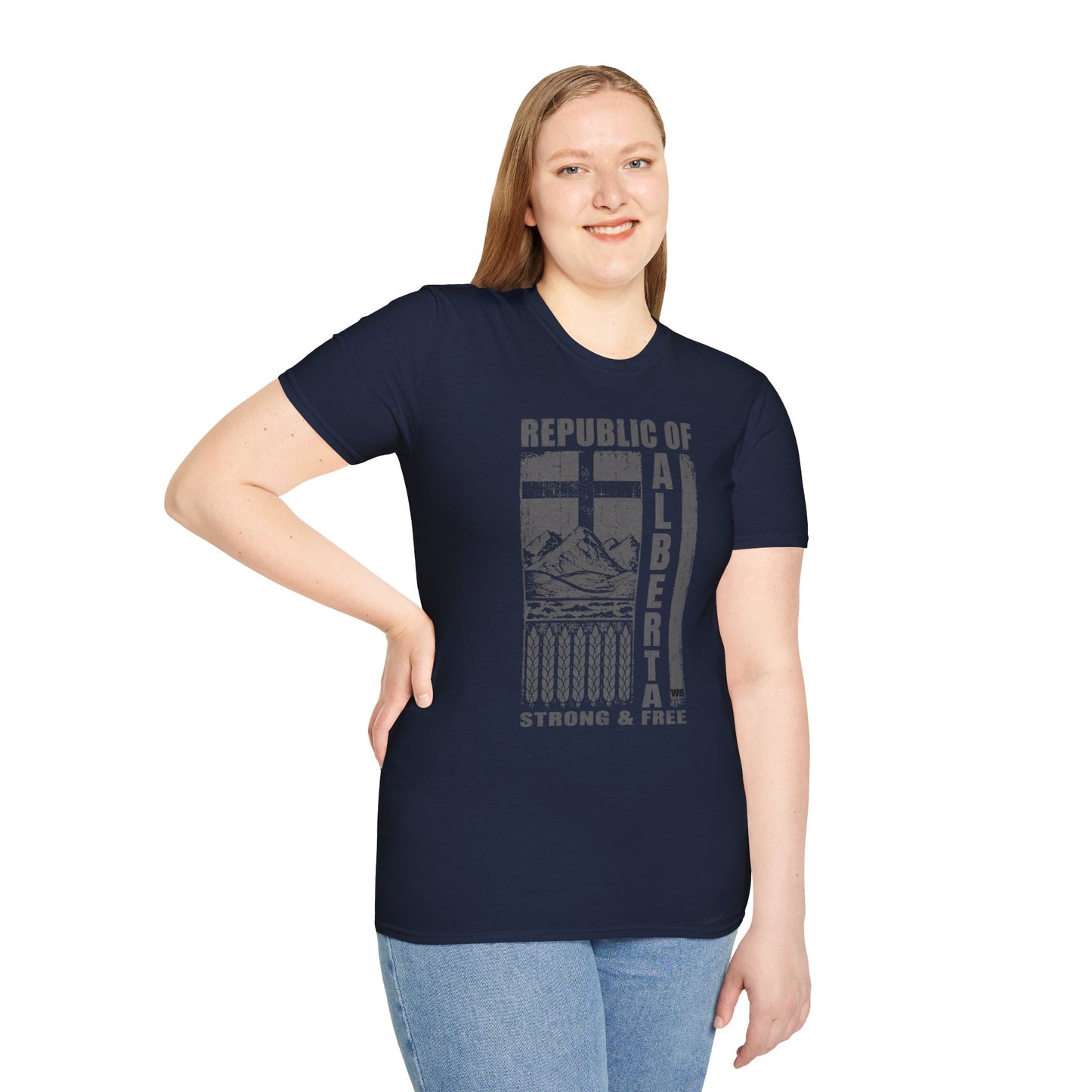 Republic of Alberta Unisex Softstyle T-Shirt