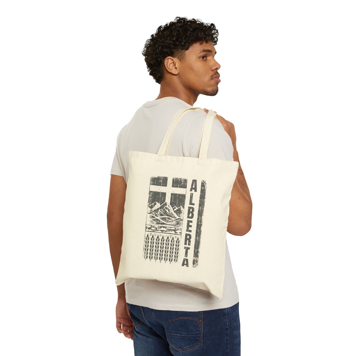 Rugged Alberta Tote Bag