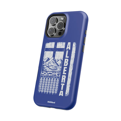 Rugged Alberta Blue MagSafe Phone Case