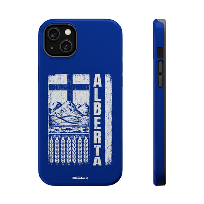 Rugged Alberta Blue MagSafe Phone Case