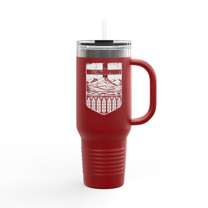 Rugged Alberta Shield Insulated Travel Mug, 40oz