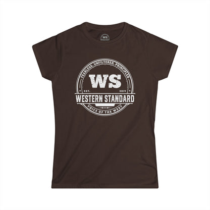 Vintage Western Standard Women's Soft T-Shirt