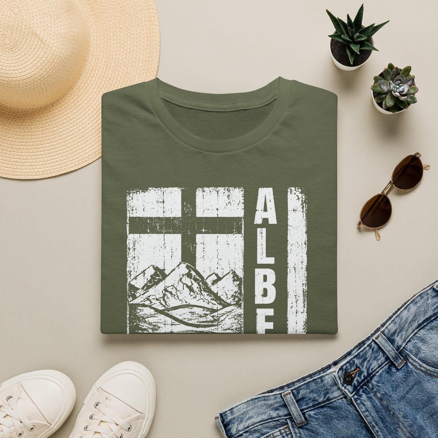 Rugged Alberta Unisex T-Shirt