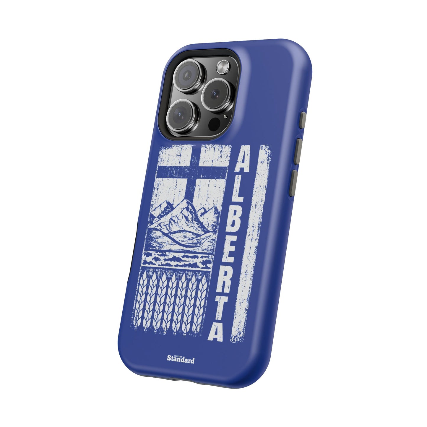 Rugged Alberta Blue MagSafe Phone Case