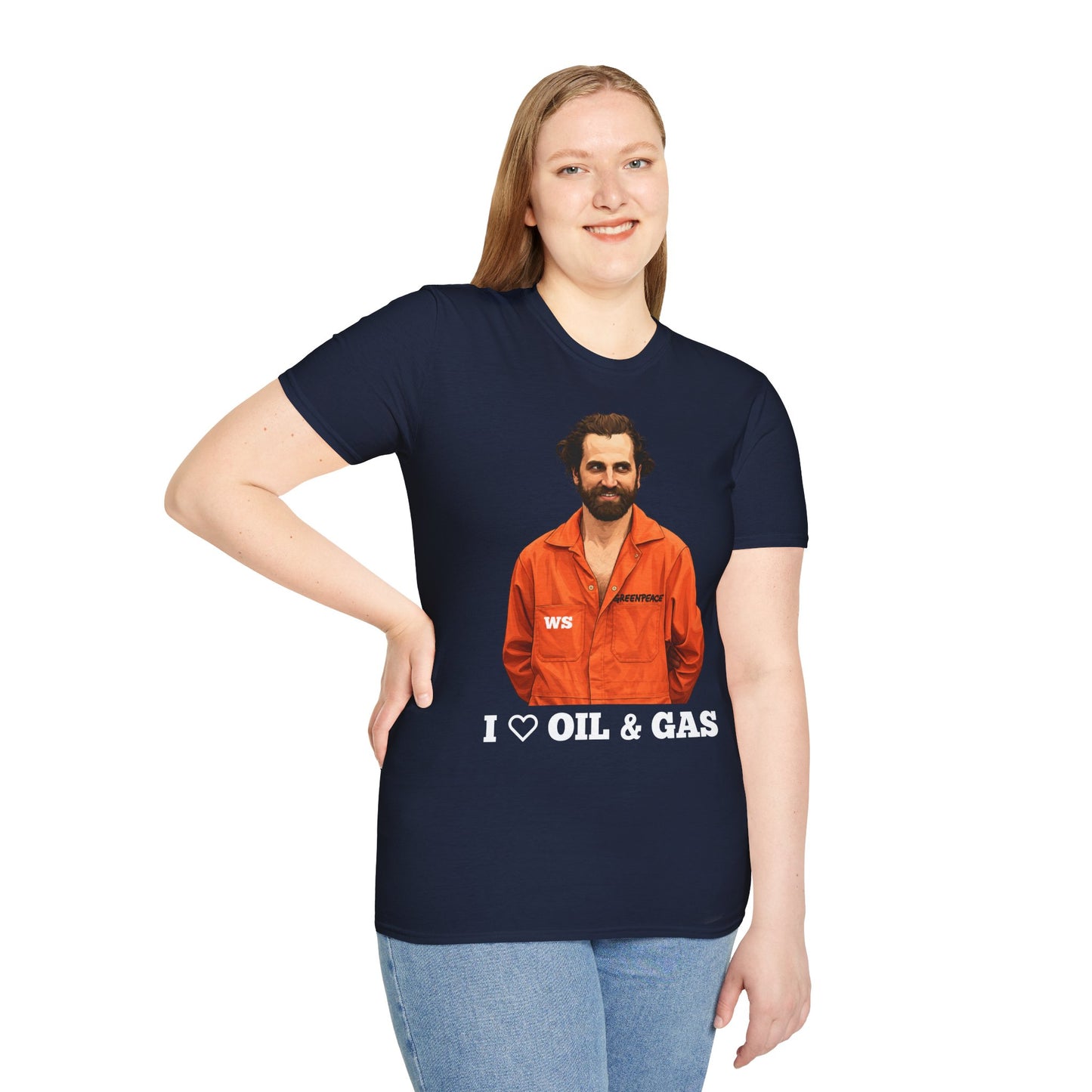 Guilbeault 'I Love Oil and Gas' Unisex T-Shirt