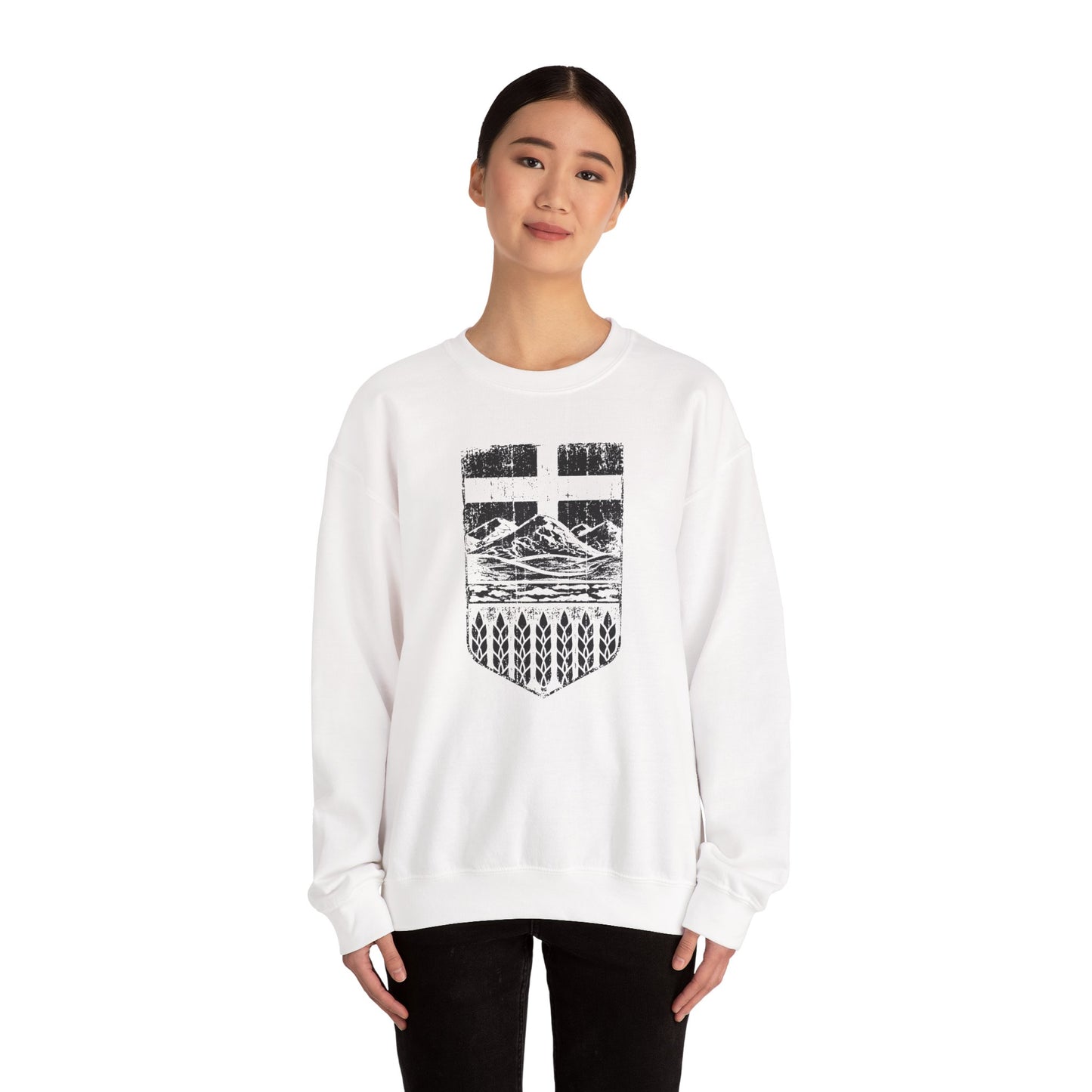 Rugged Alberta Shield Unisex Sweatshirt