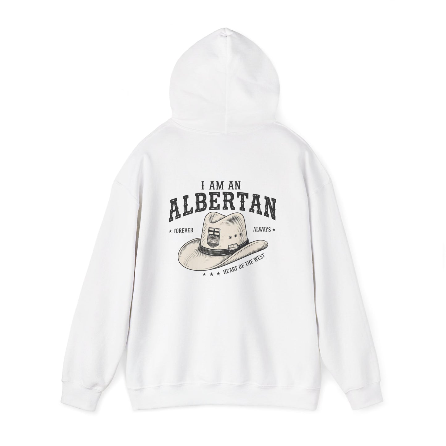 I Am Albertan (On the Back) Unisex Hoodie
