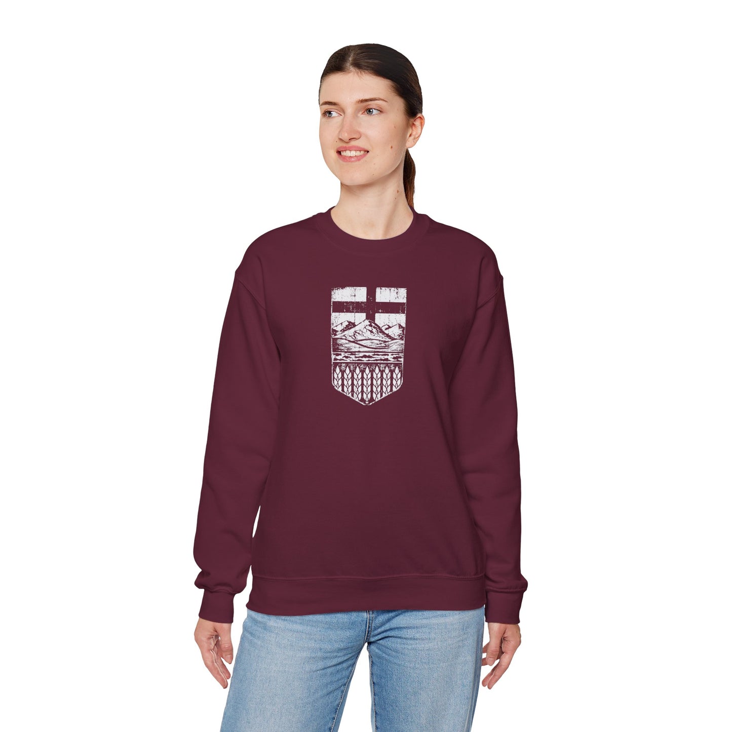 Rugged Alberta Shield Unisex Sweatshirt