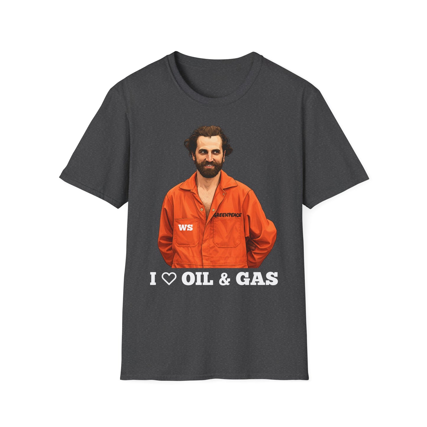 Guilbeault 'I Love Oil and Gas' Unisex T-Shirt