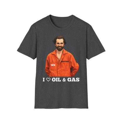 Guilbeault 'I Love Oil and Gas' Unisex T-Shirt