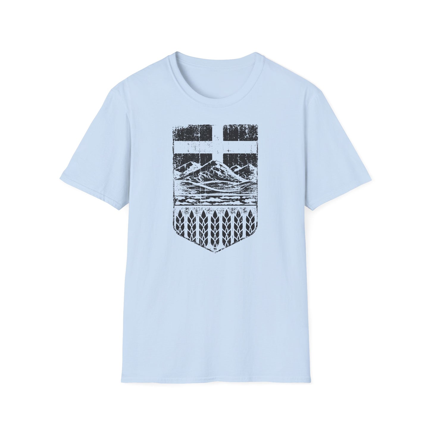 Rugged Alberta Shield Unisex T-Shirt