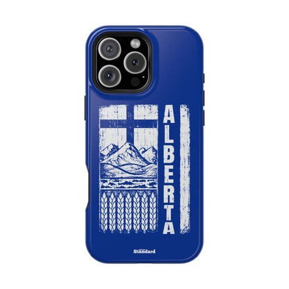 Rugged Alberta Blue MagSafe Phone Case