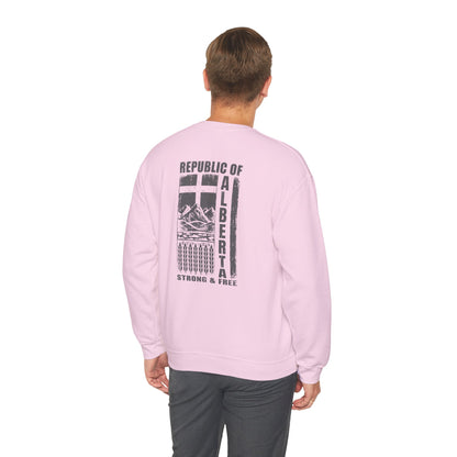 Republic of Alberta (On the Back) Premium Crewneck Sweatshirt