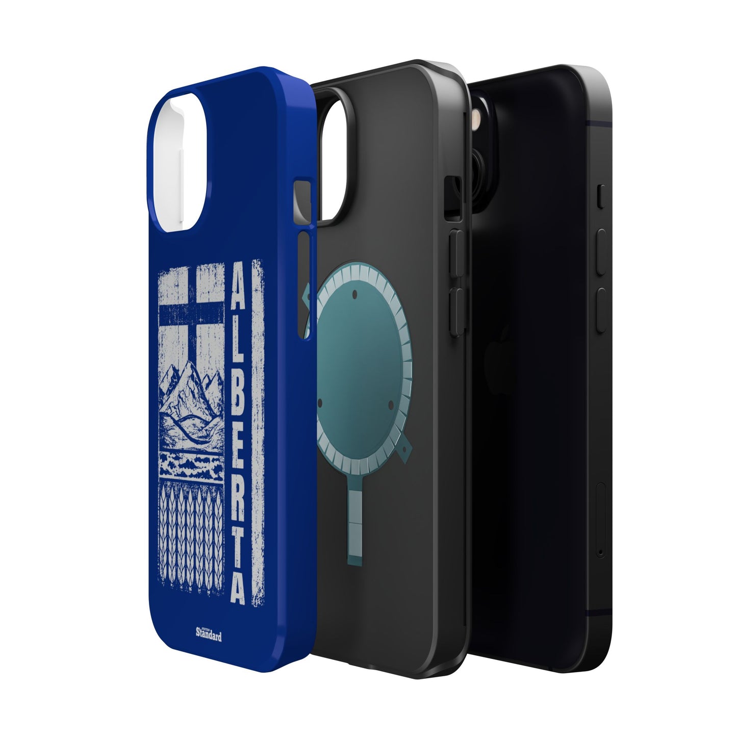 Rugged Alberta Blue MagSafe Phone Case