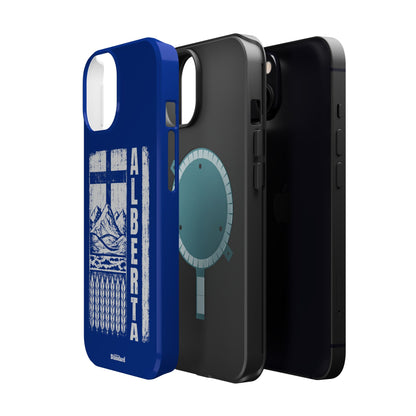 Rugged Alberta Blue MagSafe Phone Case
