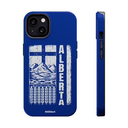 Rugged Alberta Blue MagSafe Phone Case