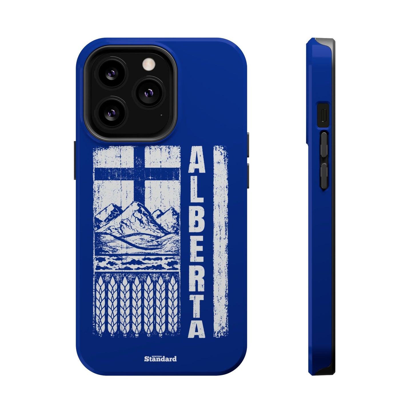 Rugged Alberta Blue MagSafe Phone Case