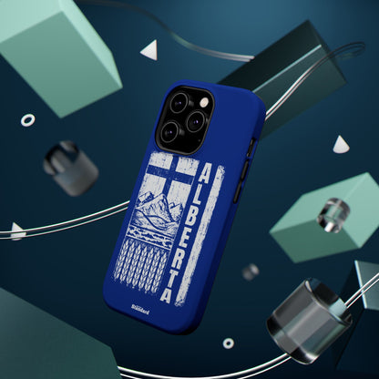 Rugged Alberta Blue MagSafe Phone Case