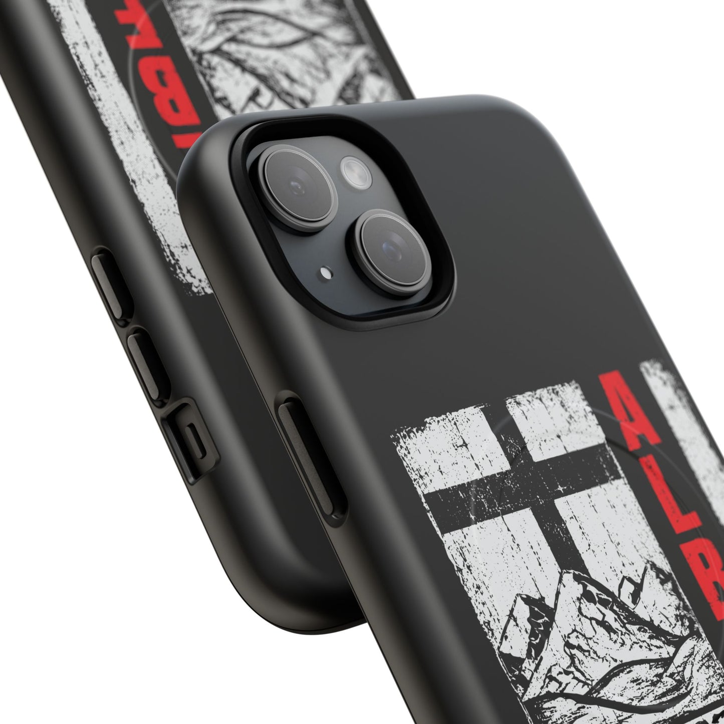 Rugged Alberta Black MagSafe Premium Case