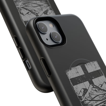 Rugged Alberta Shield Black MagSafe Premium Case