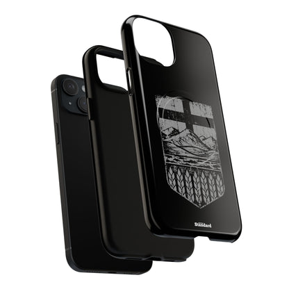 Rugged Alberta Shield Black MagSafe Premium Case