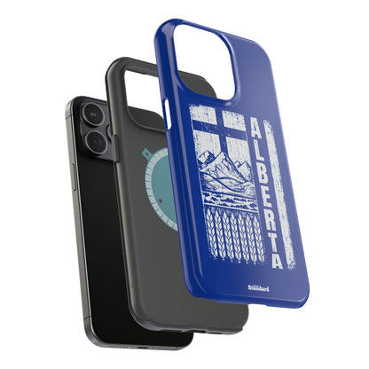 Rugged Alberta Blue MagSafe Phone Case