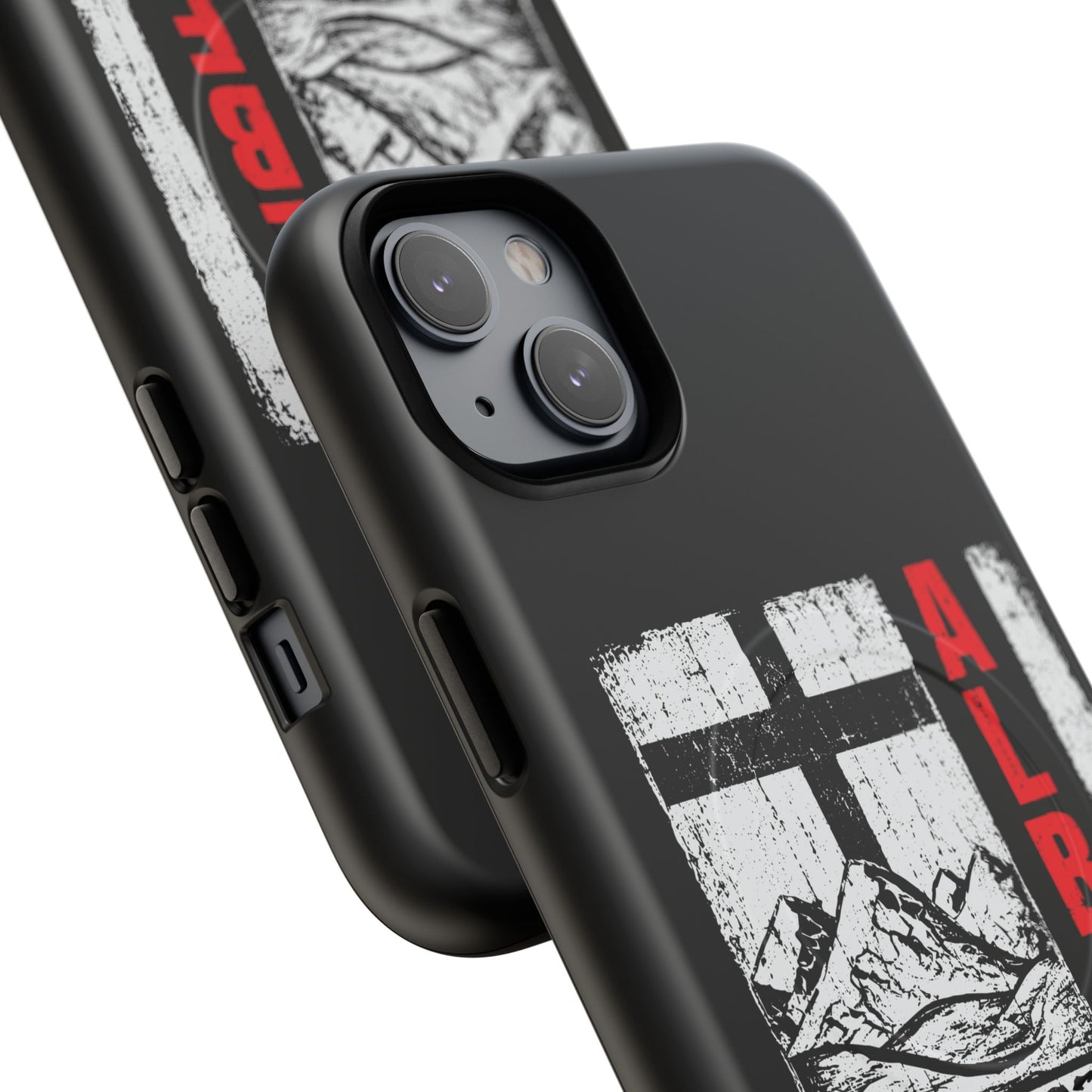 Rugged Alberta Black MagSafe Premium Case