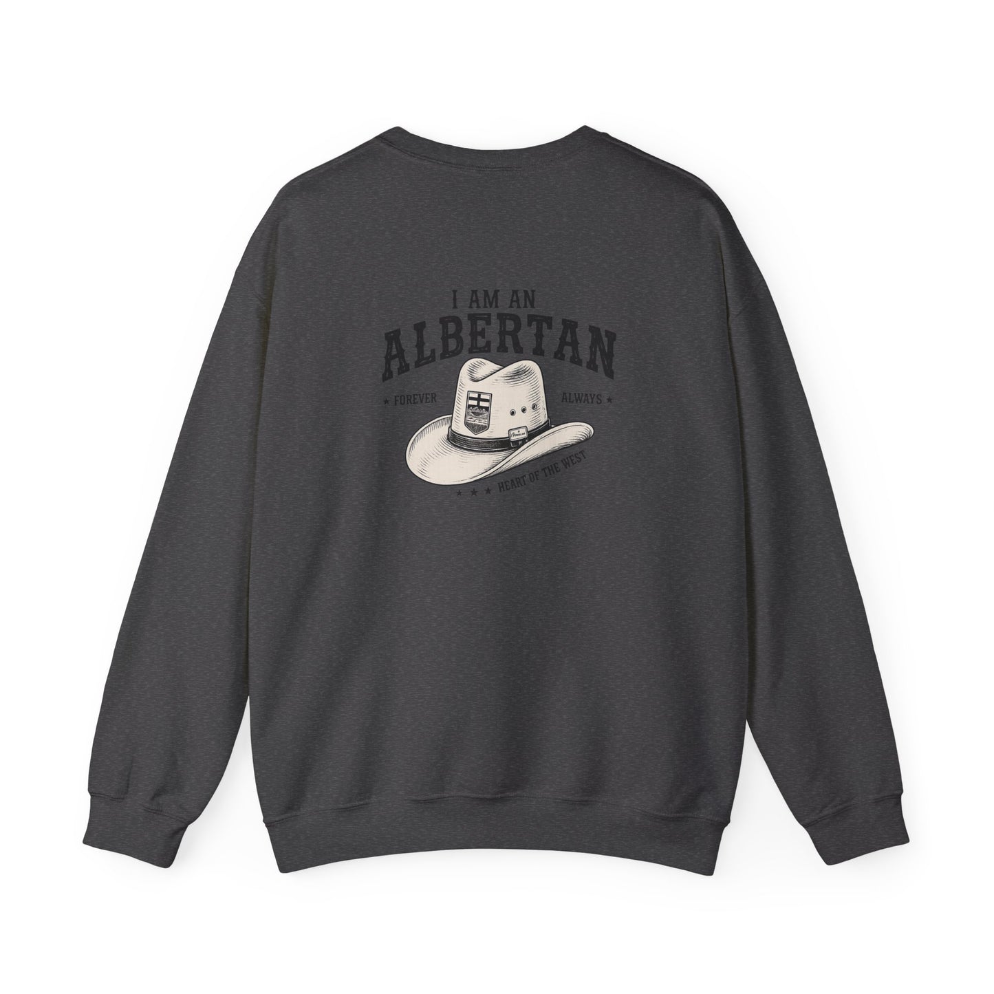 I Am Albertan (On the Back) Unisex Sweatshirt