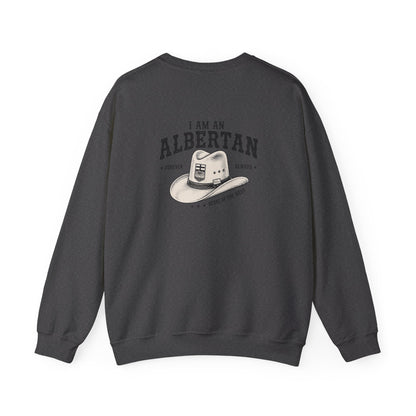 I Am Albertan (On the Back) Unisex Sweatshirt