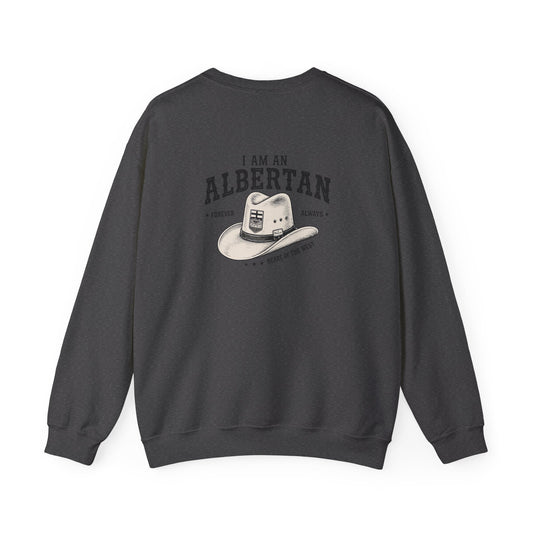 I Am Albertan (On the Back) Unisex Sweatshirt