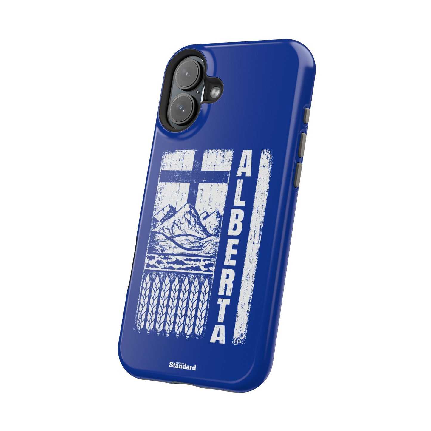 Rugged Alberta Blue MagSafe Phone Case