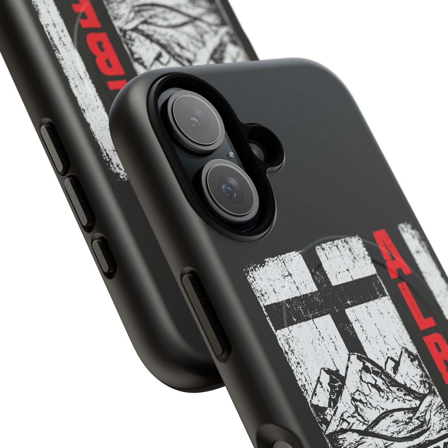 Rugged Alberta Black MagSafe Premium Case
