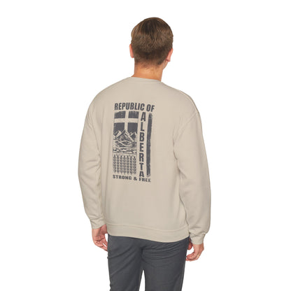 Republic of Alberta (On the Back) Premium Crewneck Sweatshirt
