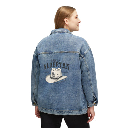 I am Albertan Premium Women's Denim Jacket