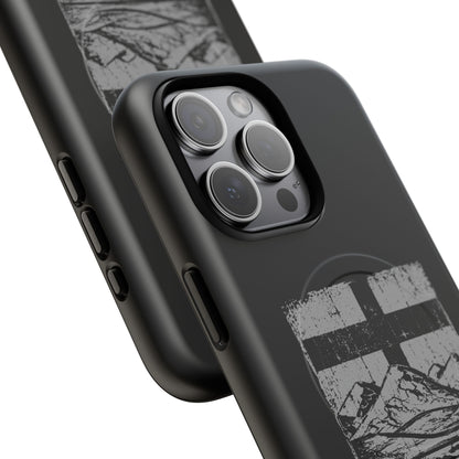 Rugged Alberta Shield Black MagSafe Premium Case