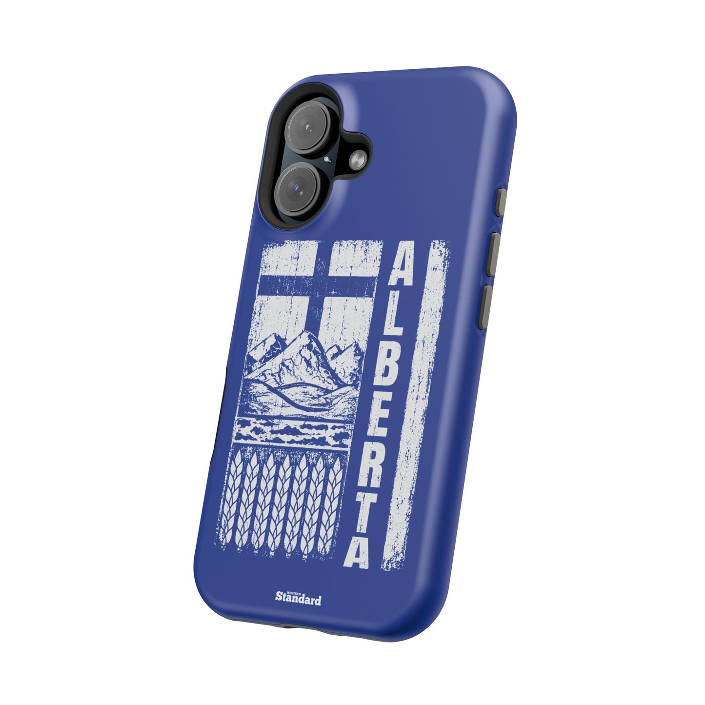 Rugged Alberta Blue MagSafe Phone Case