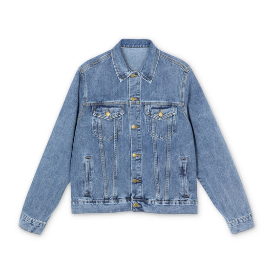 Rugged Alberta Shield Premium Unisex Denim Jacket
