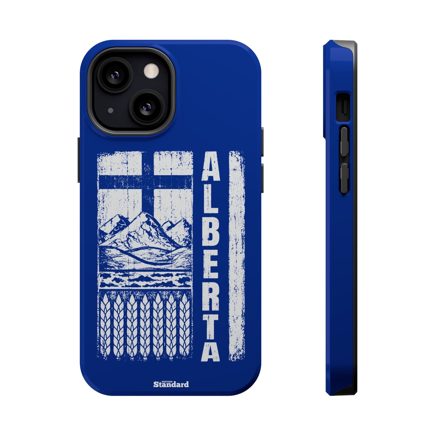 Rugged Alberta Blue MagSafe Phone Case