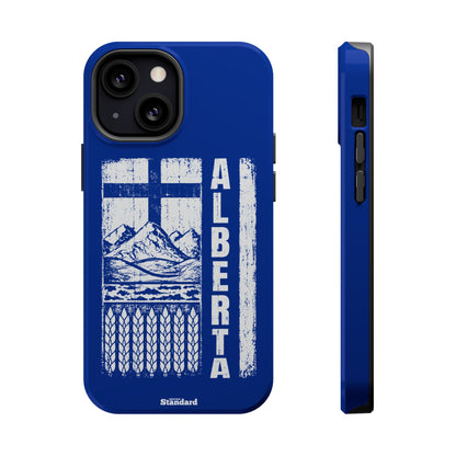 Rugged Alberta Blue MagSafe Phone Case