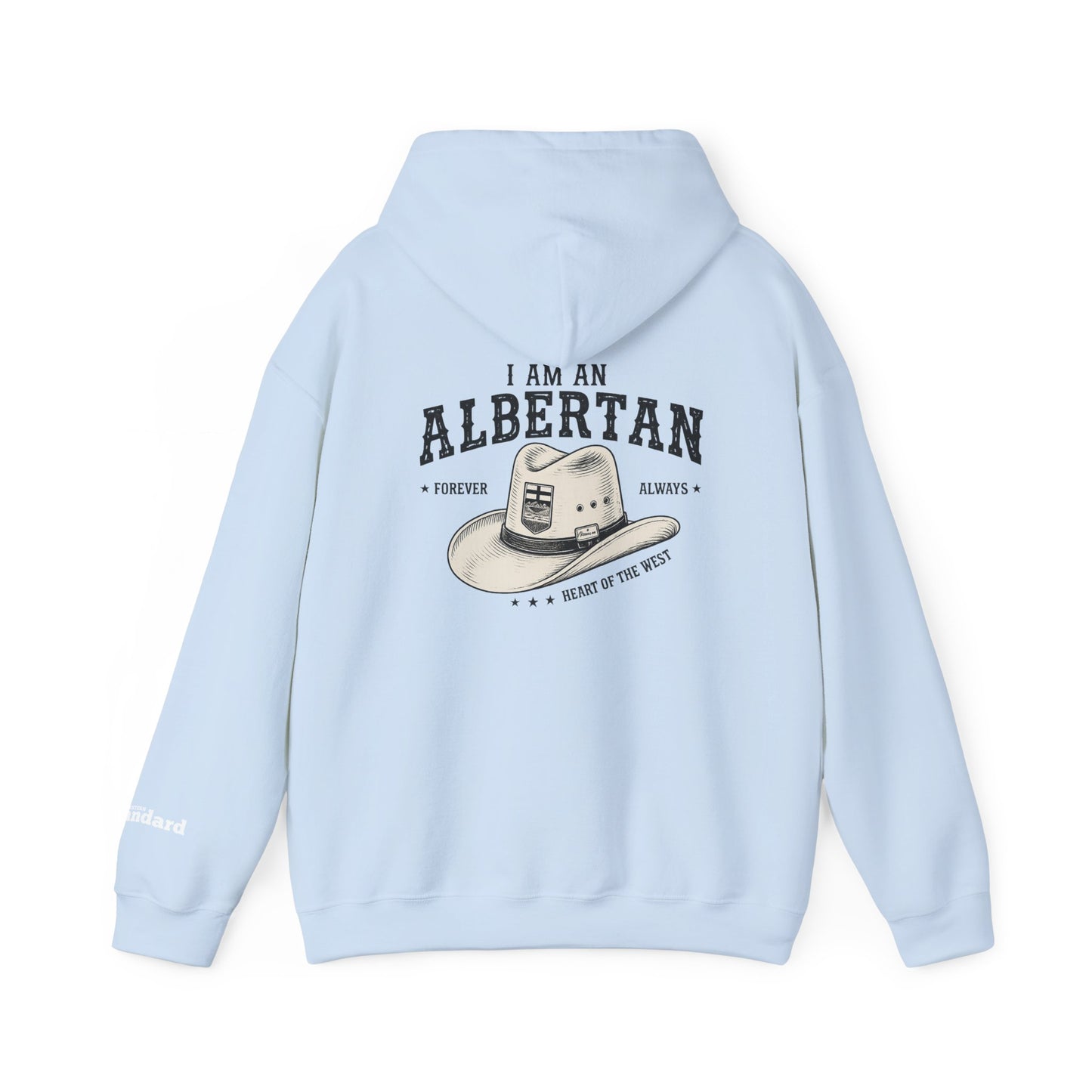 I Am Albertan (On the Back) Unisex Hoodie