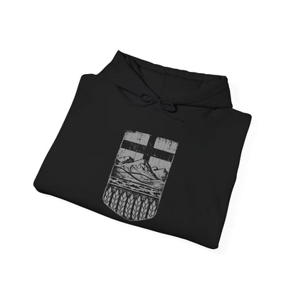 Rugged Shield of Alberta Unisex Hoodie