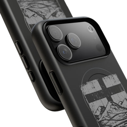 Rugged Alberta Shield Black MagSafe Premium Case