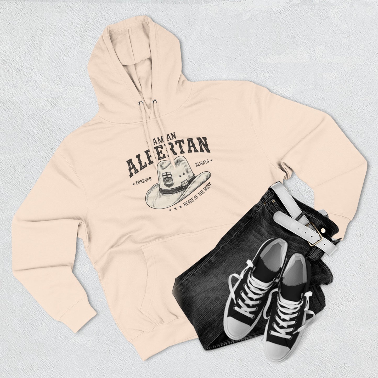 I am Albertan Basic Hoodie