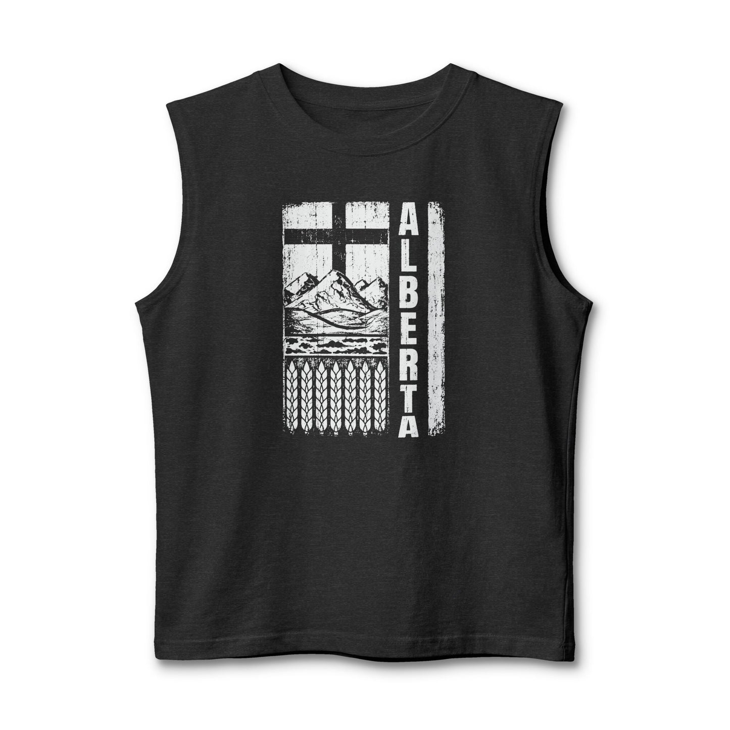 Rugged Alberta Muscle Tank Top