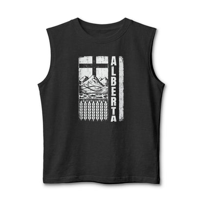 Rugged Alberta Muscle Tank Top