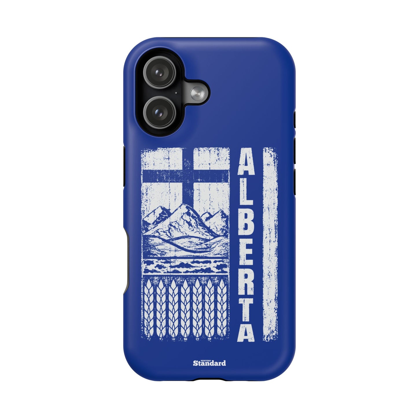 Rugged Alberta Blue MagSafe Phone Case