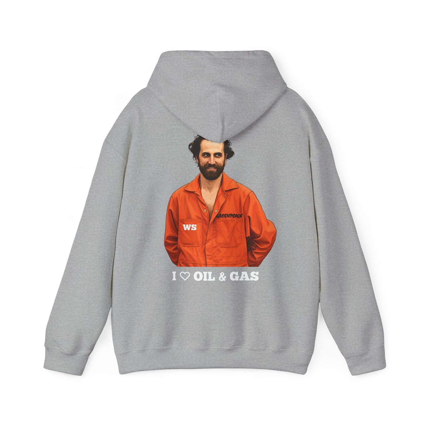 Guilbeault 'I Love Oil and Gas' Unisex Hoodie